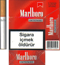 Marlboro Intense cigarettes hard box